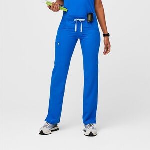 FIGS Women's Royal Blue Kade Cargo Scrub Pants